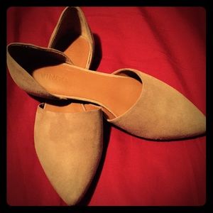 Vince Pointed Toe D'Orsay Flats - Nina