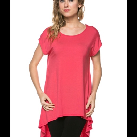 Navy Adorable Tunic Tee - Picture 3 of 4