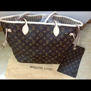 Inspired Louis Vuitton with small wallet/pouch