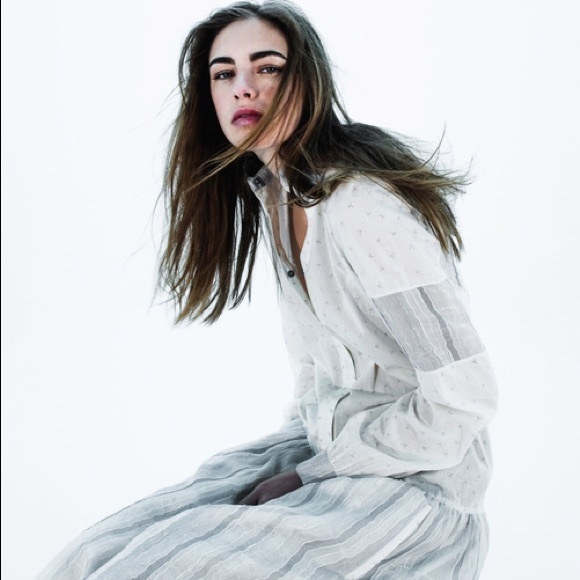 SALE 💕HP💕 ALI ROSE 'Tourniquet Shirt Dress' - Picture 4 of 4