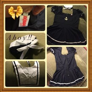 Trade hold 4JPrieto 3 Piece Sailor Sweetie Costume