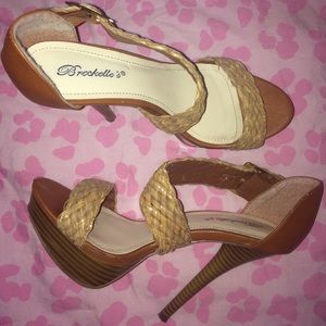 Tan Sandal Heels