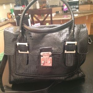 Black medium size satchel