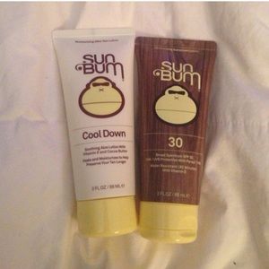 SUN BUM sunscreen lotion/after sun lotion set