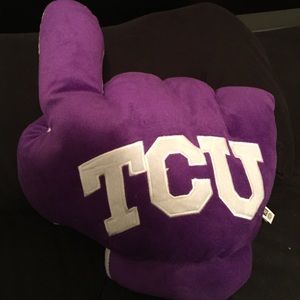 soft TCU hand pillow.