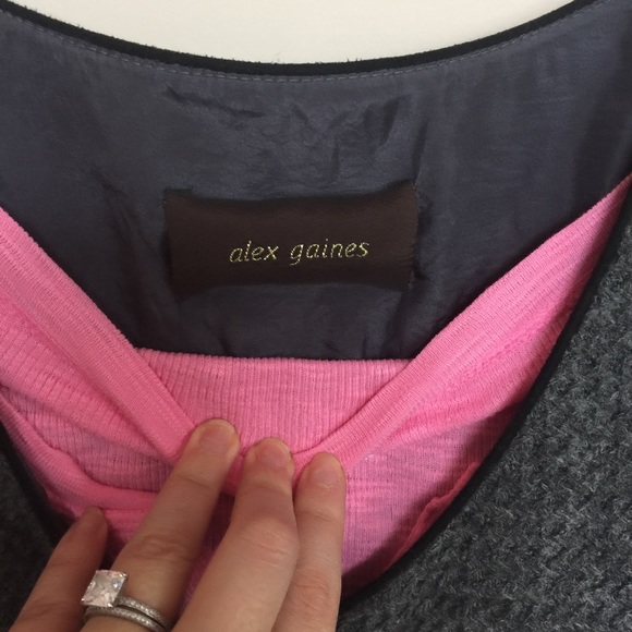 Alex Gaines Soft Wool Short Sleeve Sweater - Picture 4 of 4