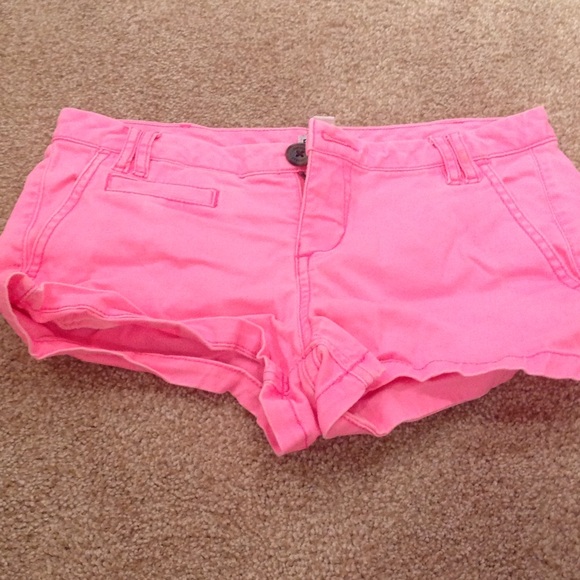 Hot Pink Short Shorts