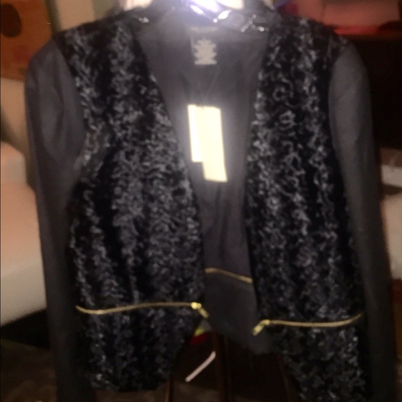 Black Velour Jacket