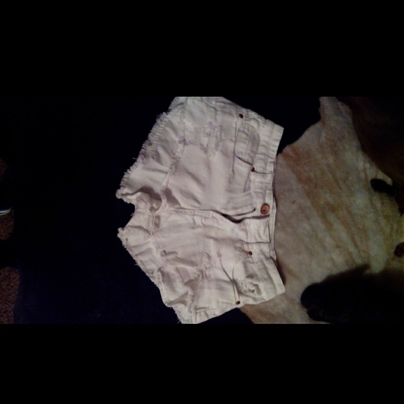 High waisted shorts