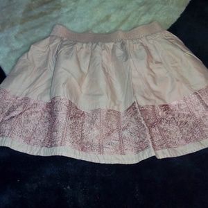 High waisted skirt