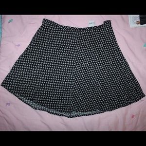 Vintage Grunge Daisy A-line Skirt