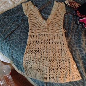 Crochet swimsuit cover up