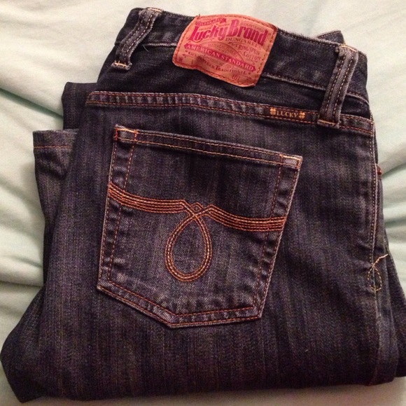 Straight leg Lucky Brand denim