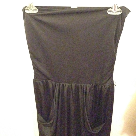 Vintage black pant romper from the 90's
