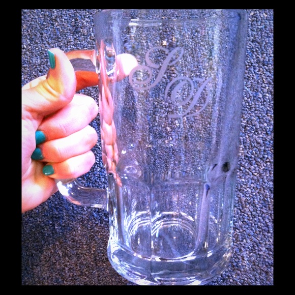 Made to order beer mugs! Etched glass 🍻