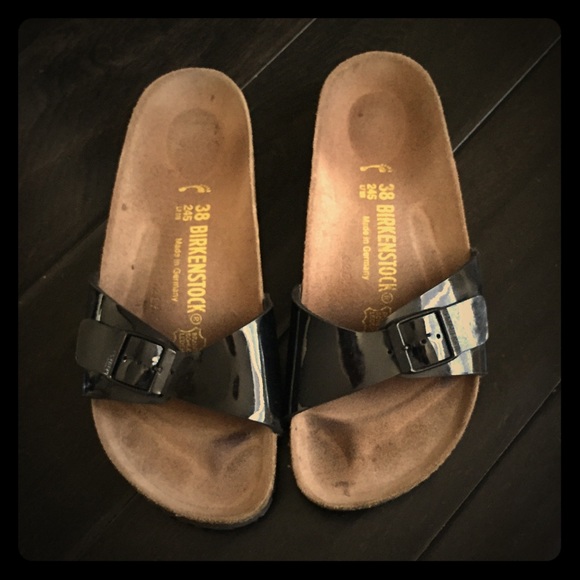 Birkenstock Madrid Black Sandals