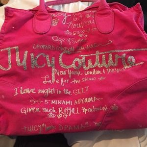 Juicy Couture tote bag