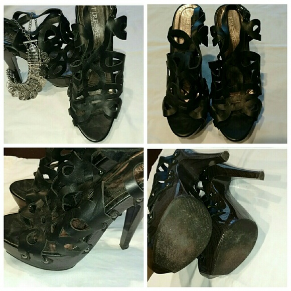 ๐BUNDLE Black and tan/brown colored heels - Picture 4 of 4