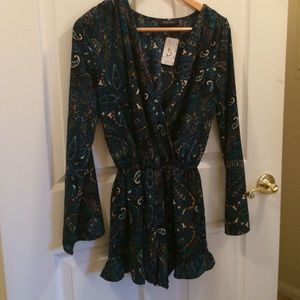 Paisley romper