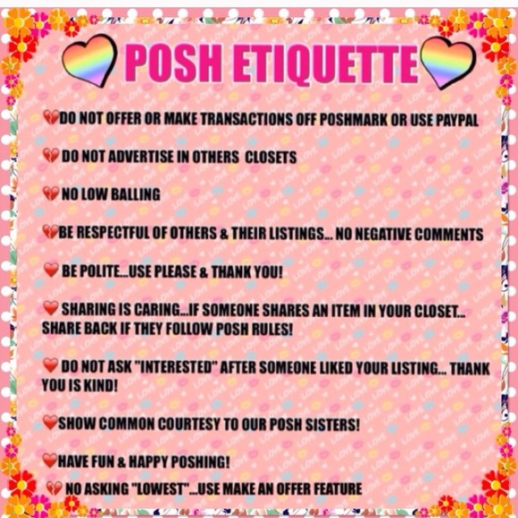 THIS CLOSET FOLLOWS ALL POSH RULES - Picture 2 of 4