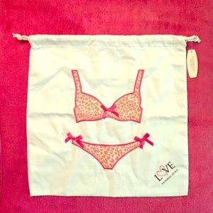 Victoria's Secret Drawstring Bikini Swimsuit Tote