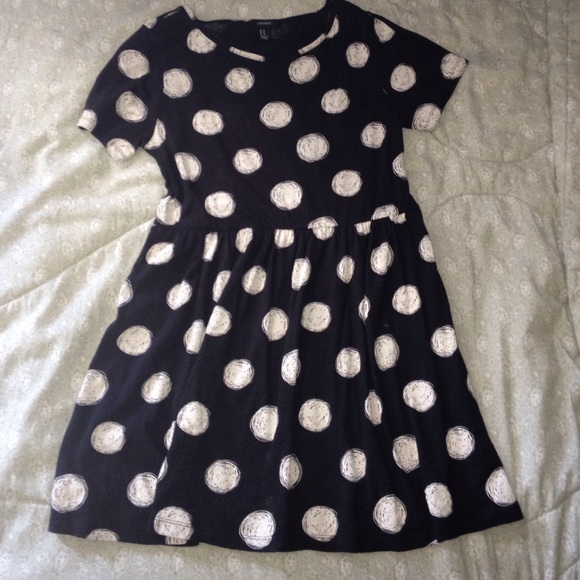 Polkadot Babydoll Dress
