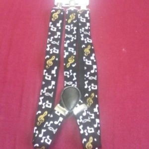 NWT music suspenders
