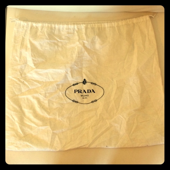Prada dust bag