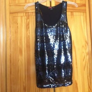 Brand new gold and white sparkly top