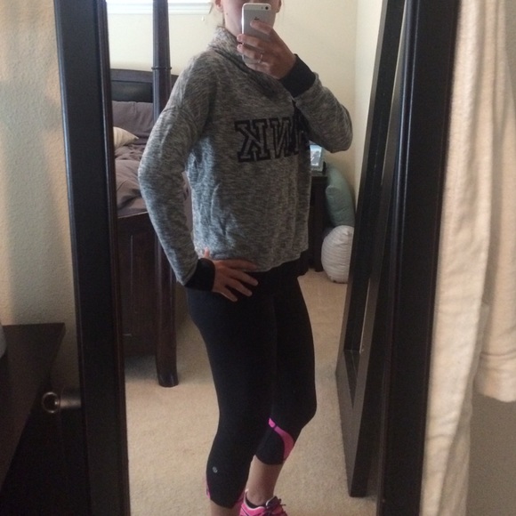 ⚡️1 hr sale ⚡️VS PINK cowl neck pullover - Picture 3 of 4