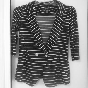 Striped blazer