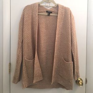 ON HOLD Forever 21 Cream Cardigan