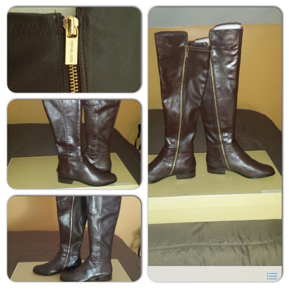 Brand new never work authentic MK boots!!!