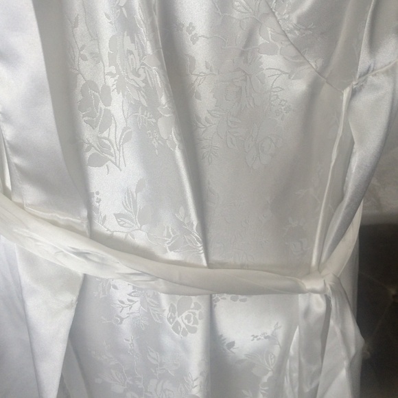 Satin and lace gown - Picture 4 of 4