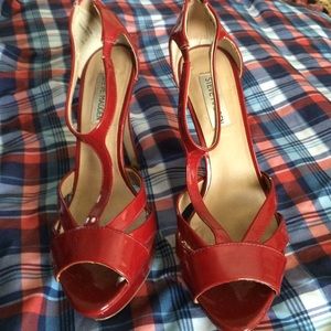 Steve Madden red heels
