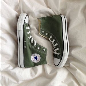 Green Chuck Taylor Converse