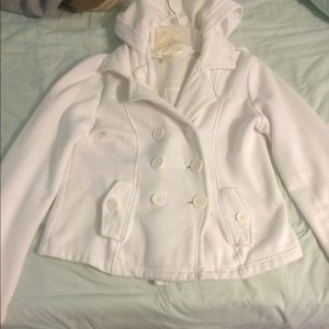 White Pea Coat
