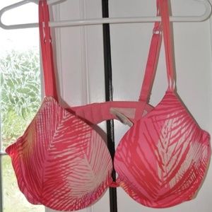 Aerie Sasha Push Up Bra 34C Pink/Purple NWOT