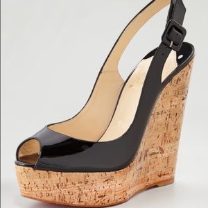 CHRISTIAN LOUBOUTIN WEDGE