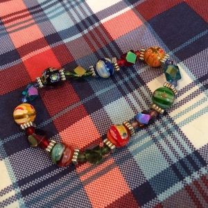 multicolored bracelet