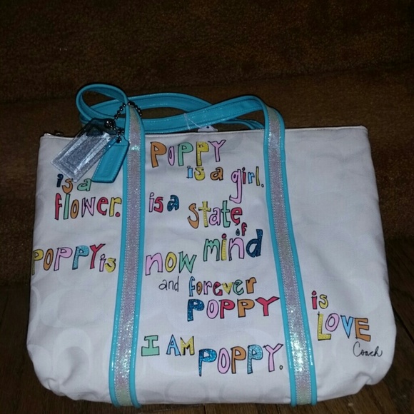 Coach Bags Nwot Coach Purse Poppy Collection Poshmark