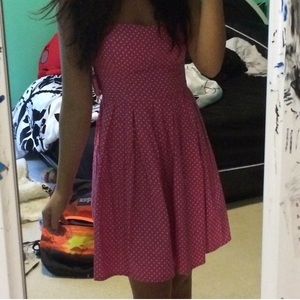 Pink Polkadot Dress