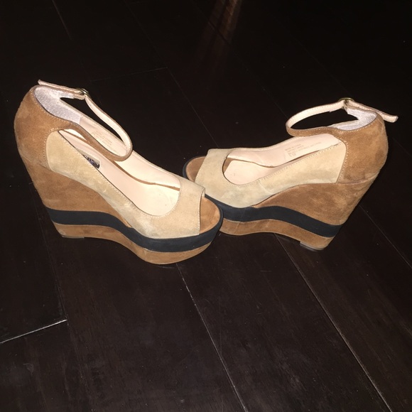 H by Halston wedge sandals