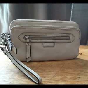 Coach Double Zip Wristlet