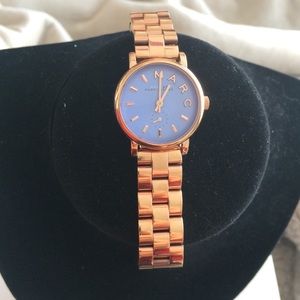 Rose Gold and Sky Blue Marc by Marc Jacobs Watch