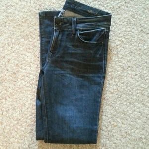 DL1961 premium denim Grace cropped jeans.