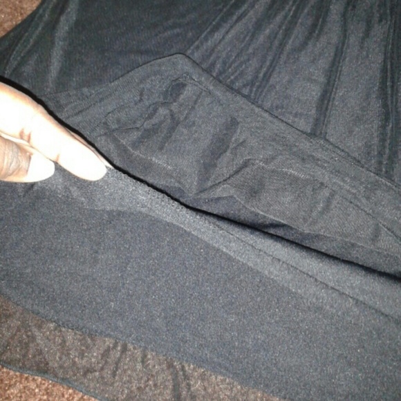 Canto Sheer Ruffled Sleeve Top NWT *Black* - Picture 3 of 4