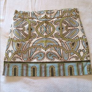 Adorable paisley J. Crew skirt!