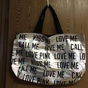 Victoria's Secret Pink large tote bag