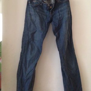 Hollister low rise skinny jeans